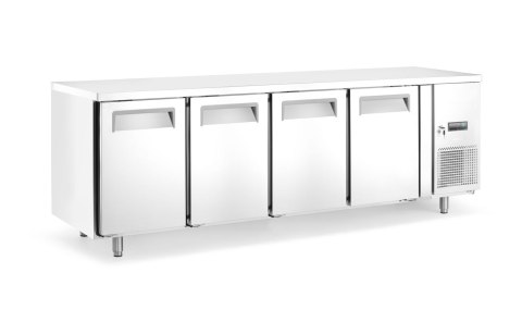 Stół chłodniczy, 4-drzwiowy, Arktic, Profi Line, Bez tylnego rantu, 450L, 230V/400W, 700x2230x(H)839mm