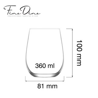 Szklanka Volare, 360ml Fine Dine