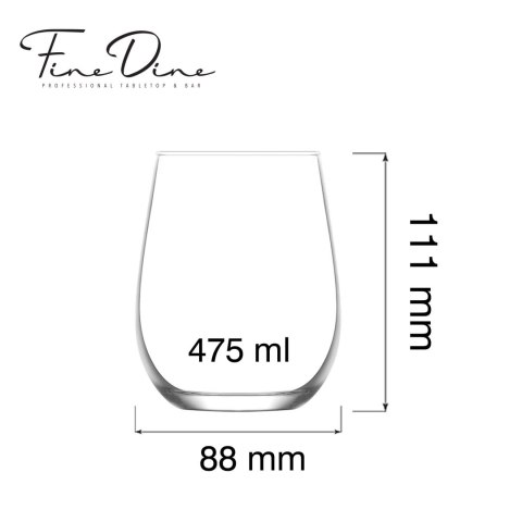 Szklanka Volare, 475ml Fine Dine